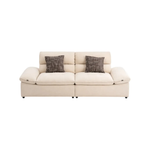არჩევანის დივანი Kimhome ბეჟი ნაჭრის 244*111*83სმ KMLS-B2036 — კატალოგის ხედი — ავეჯი