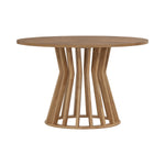 Dining table Hinlim DONRIC MDF + ash wood veneer wood-colored