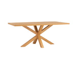 Dining table Hinlim KARE MDF+Ash wood veneer wood-colored
