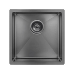 სამზარეულოს ნიჟარა Meir შედოუ 450*450მმ MKSP-S450450-PVDGM — კატალოგის ფოტო — SKU MKSP-S450450-PVDGM