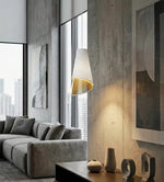 Emibig MODA LED Chandelier, 15W, White and Gold, 140 × 20 cm 1618/1