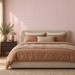 კედლის ფილა Dune ბრტყელი ვარდისფერი მატი 7.5*30 188678 — გამოყენების ვიზუალიზაცია