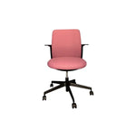 Office chair LTForm OLIVIA black low back base B23 rubber R10 material C20 OV20B23R10C20