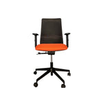 Офисное кресло LTForm AXIS мод. R01 мех. S31 база B23 ролики R10 каркас M сетка MN ткань C05 XI4GR01S31B23R10MMNC050-X