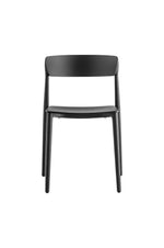 Kitchen chair Pedrali NEMEA wooden frame black lacquer 52*50*76.5cm 2820AN_FSC