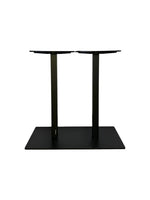 Kitchen table leg Pedrali INOX metal black 75*40cm 2 with rectangular surface 4467_NERO
