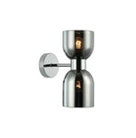 კედლის სანათი Viokef MEMORY 40ვატი Smoke Chrome 12*30სმ 4291801