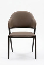 Кухонный стул Kimhome, искусственная кожа, коричневый, 50*53*85см Y83#-BROWN