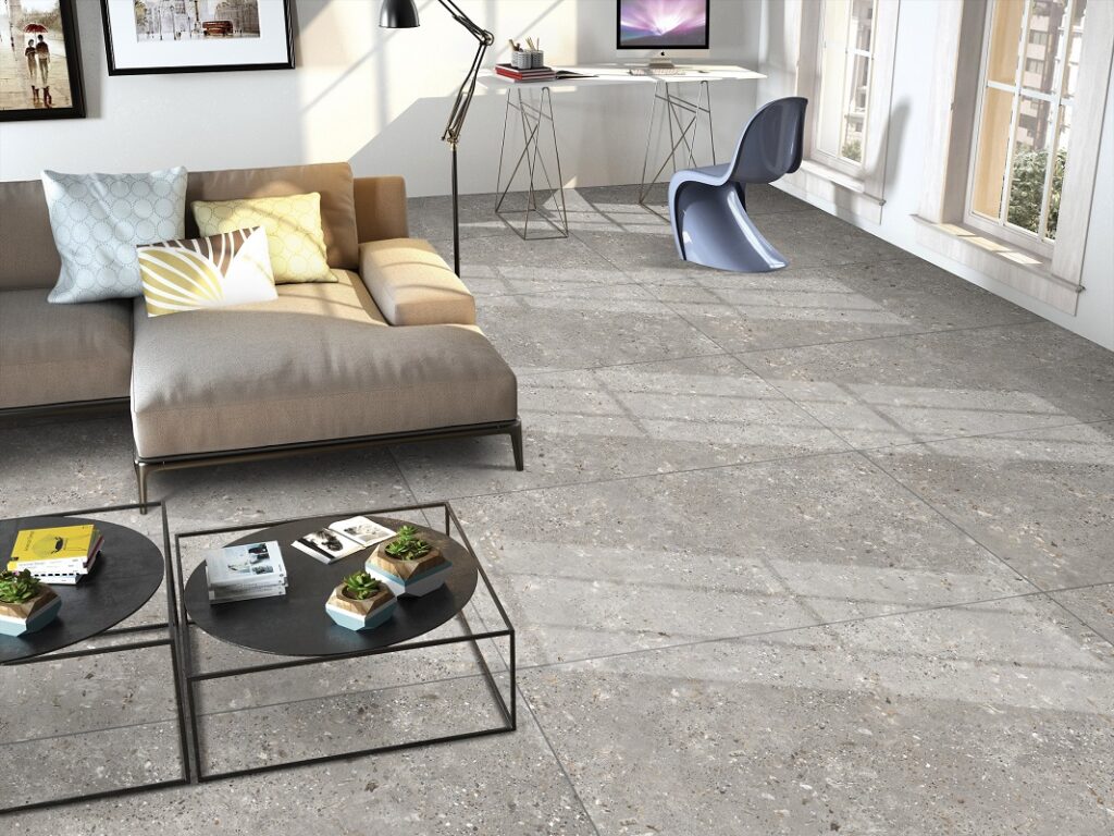 Floor And Wall Tile Varmora Gemstone Gray Mat Cm Cm Sq M Gems G