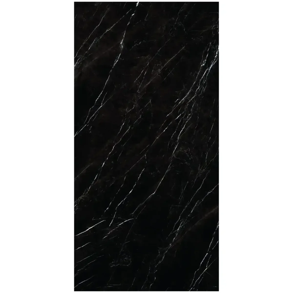 Крупноформатная плитка Infinity Nero Marquinia Полированная B Без сетки 160 × 320 см × 6 мм за м² MB11