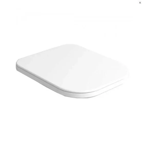 Toilet Seat Cover Simas Hinges White Soft-Close