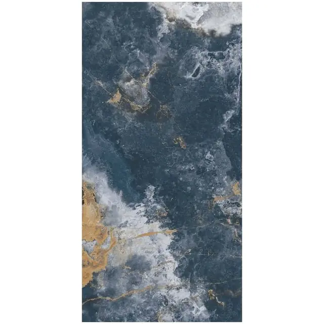 დიდი ფილა Infinity Ocean Blue Luc პრიალა ბადის გარეშე 160სმ*320სმ*6მმ კვ.მ. OC03 - კერამიკული ფილა