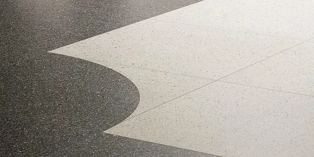 დიდი ფილა Infinity Terrazzo White 1 მატი ბადის გარეშე 160სმ*320სმ*6მმ კვ.მ. | MA01 - კერამიკული ფილა