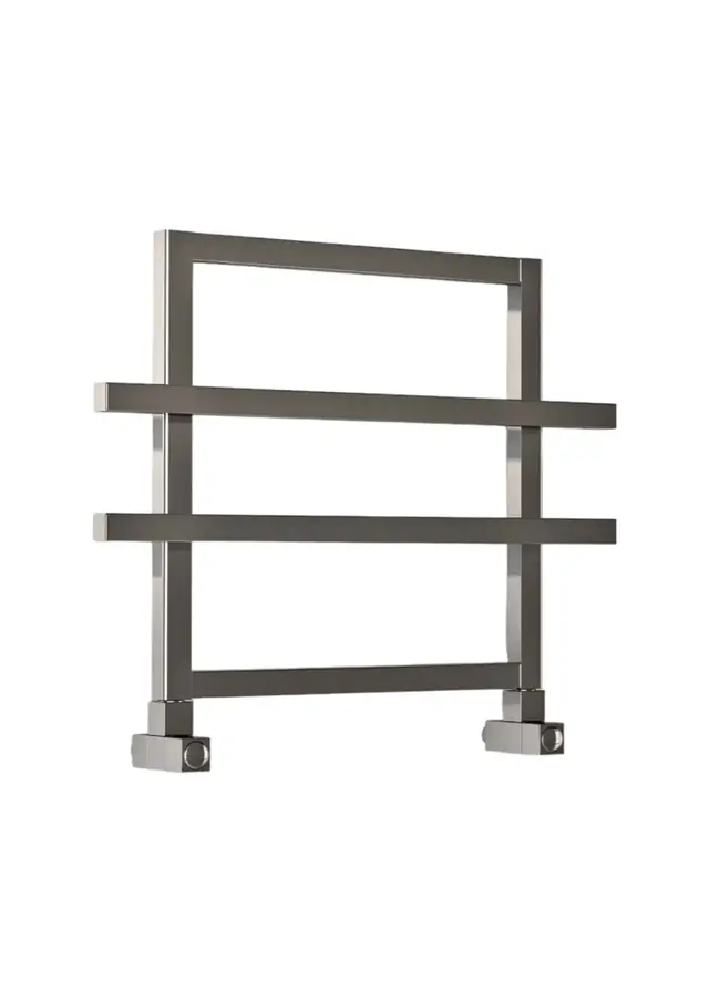 Radiator Carisa AJAX-II with 2 sections aluminum black 45*60cm AJA0450060002