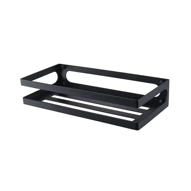 Bathroom shelf Empolo black matte | M2714