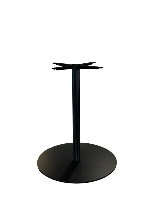 სამზარეულოს მაგიდის ფეხი Pedrali BLUME რკინის ბაზა NERO 5530_NERO