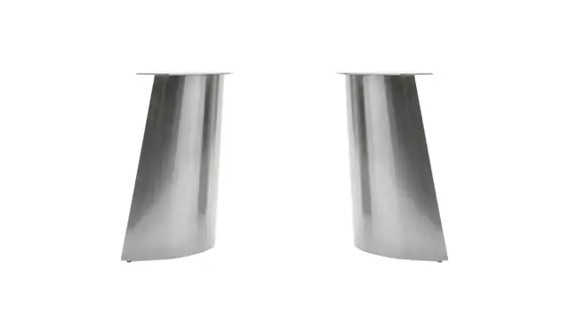 Table legs Miago titanium glossy T24-957