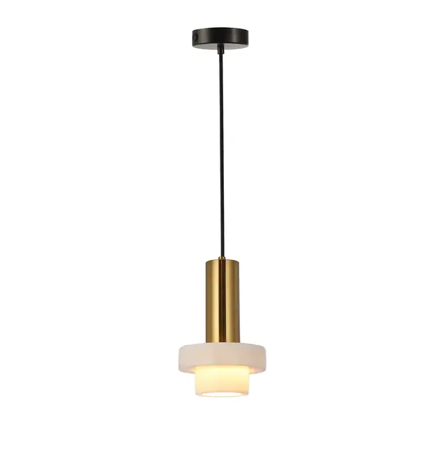 Chandelier Viokef Marble White and Gold 60W 15*140cm 4266000