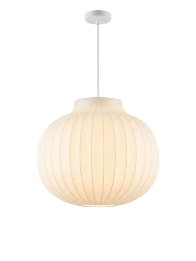 Chandelier Juncan White Silk E27 28*37cm MD6553-28*37