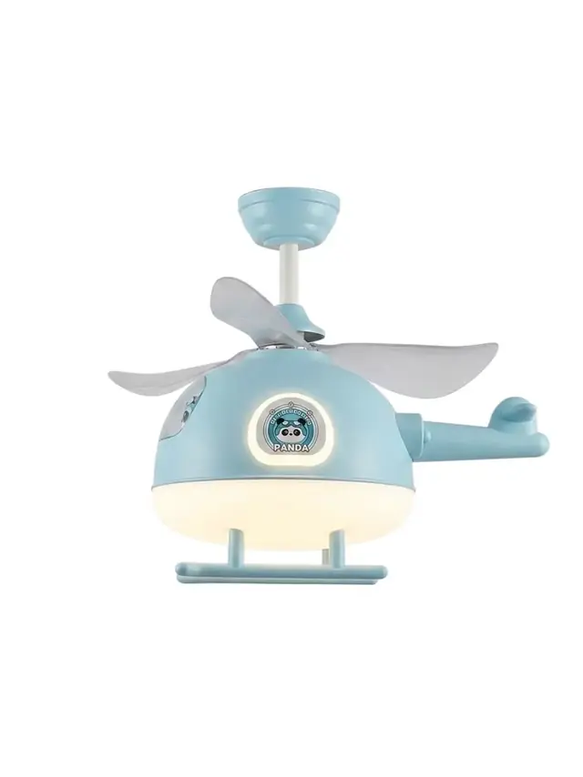 Chandelier Kids Lighting Blue Helicopter With Propeller 71*61*54 MD21136