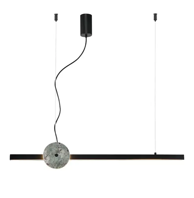 Chandelier Viokef ANAIS LED 24W 3000K Black and Green 100*161.5cm 4300900