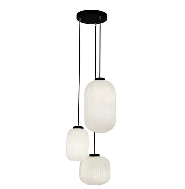 Chandelier Viokef ASTOR LED 70W OPAL BLACK 55*150cm 4257900