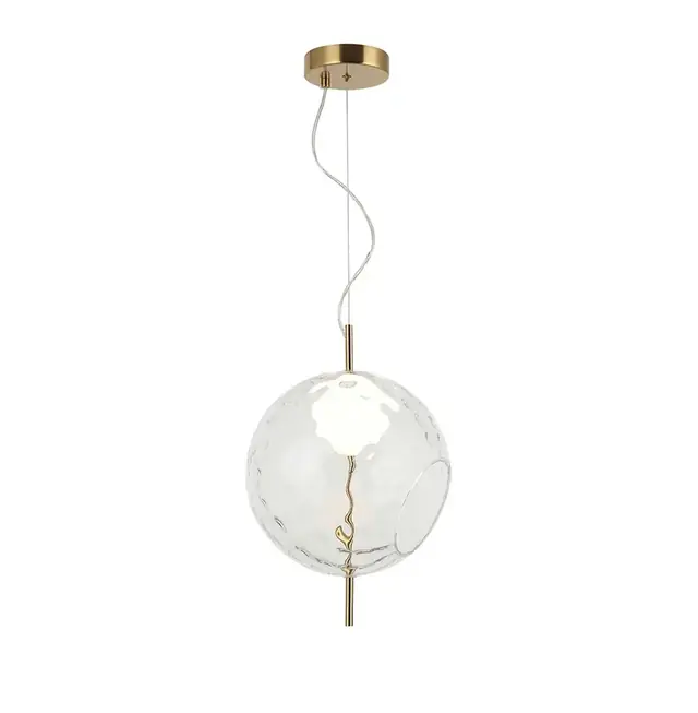 Chandelier Viokef DALIA 7watt Clear Gold 30*150cm 4302700