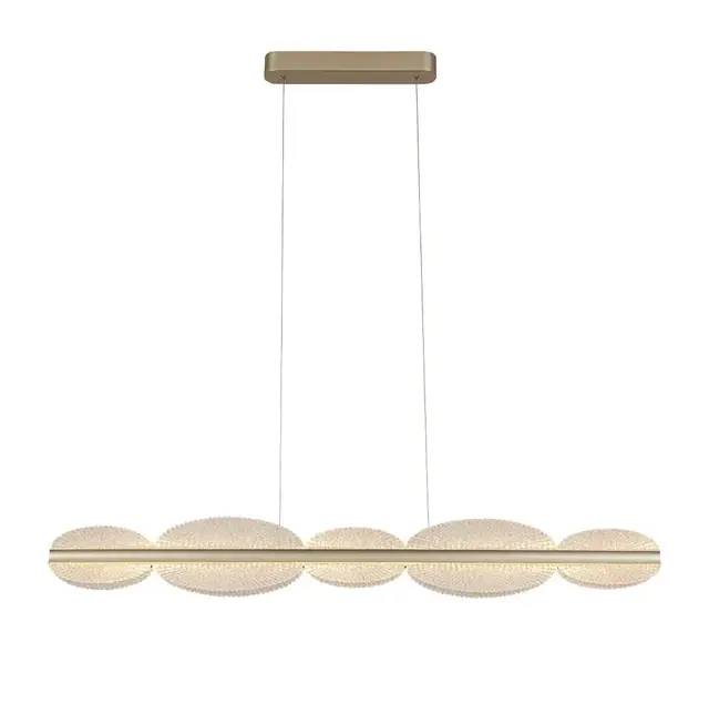 Chandelier Viokef EVANA 65Watt Clear Brushed Silver 120*120cm 4340300
