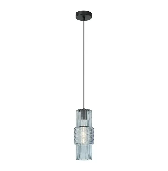 Chandelier Viokef LILIAN 40 Watt BLUE BLACKm 12*150cm 4294902