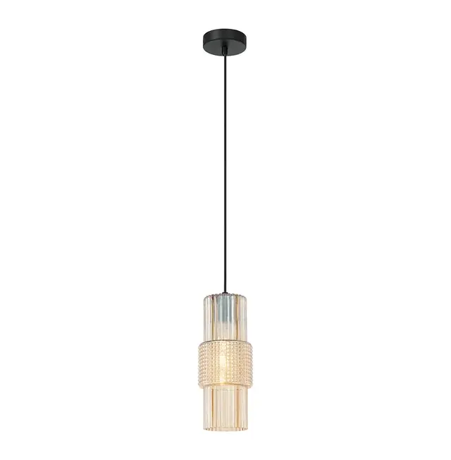 Chandelier Viokef LILIAN/40 Watt CHAMPANGE BLACK 12*150cm 4294901