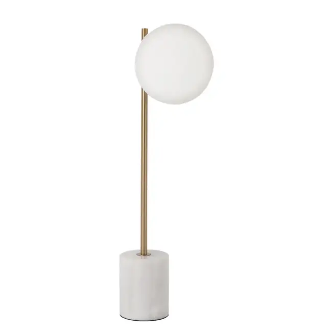 Table lamp Viokef SILVANA 40 watt black and gold 21.5*57cm 4295500