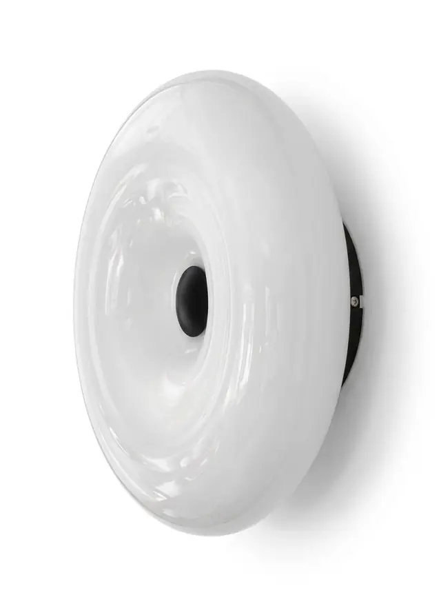 Wall lamp Juncan white glass iron 7W D30cm B3763-WHITE