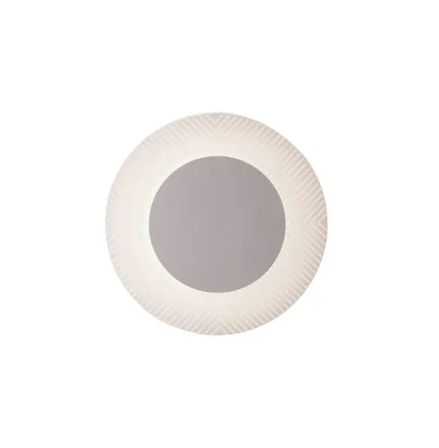 Wall lamp Viokef FANTASIA 7 watts white and transparent 33*33cm 4287900
