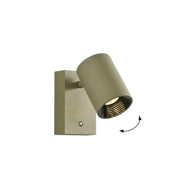 Wall lamp Viokef MELINA 8watt Olive Green 8*12cm 4335201