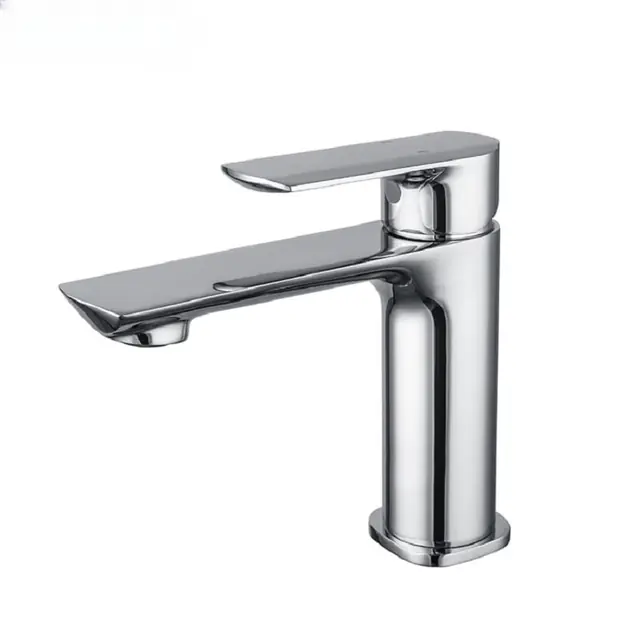 ხელსაბანის შემრევი Empolo ქრომირებული ოთკუთხედი თავით M72 1101