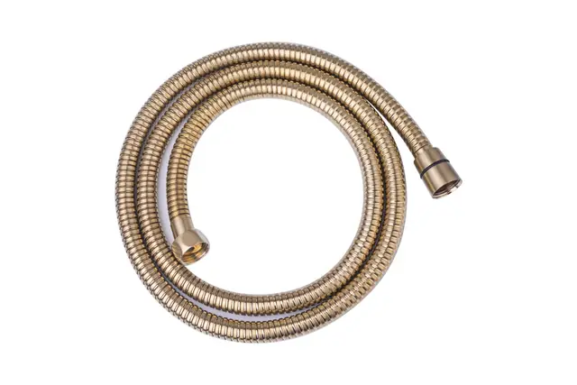 მოქნილი მილი Empolo ბრაშირებული ოქროსფერი 1.5მ M4501BG