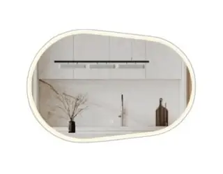 Jade Mirror CESAR/Oval LED Sensor 120*80cm JA23001-120N-Mirror