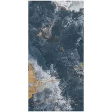 Крупноформатная плитка Infinity Ocean Blue Luc глянцевая без сетки 160*320 см 6 мм кв.м. | OC03