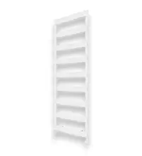საშრობი-რადიატორი Carisa ALYA BATH 7 სექცია, ალუმინი, white 118*50 cm ALB1180050007