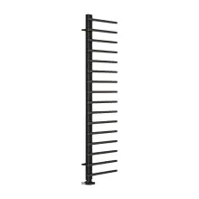 საშრობი-რადიატორი Carisa TERRA L ალუმინი, შავი 118*50 cm TEL1180050001