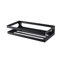 Bathroom shelf Empolo black matte | M2714