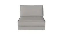 Кресло для гостиной Bolia Noora центральное ткань SOIL COOL GREY ножки цвет дуба 100*80*60 см 01-068-50_00543