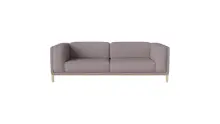 Диван для гостиной Bolia Cosy ткань SOIL ROSE MELANGE ножки дуб с белой пигментацией 246 см 01-018-01_01088