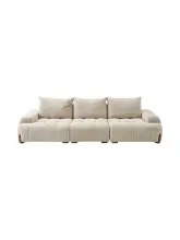 Диван для гостиной Kimhome бежевый тканевый 320*128*90 см LS-B2030