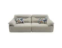 Диван для гостиной Gerbrisi белый Grade B CKS083-02 тканевый двухместный 240*121*81 см K6718-2p