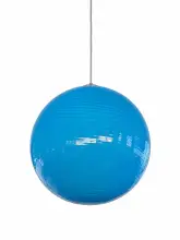 ჭაღი Juncan ლურჯი მინა E27 D30 cm MD6531-BLUE