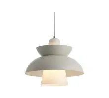 ჭაღი Juncan კრემისფერი მეტალის მინა E27 30*H25 cm D8284-BAIGE