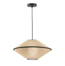 ჭაღი Viokef AMICA LED 40ვატი NATURAL BLACK 45*140 cm 4270200