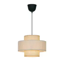 ჭაღი Viokef ANDAMAN LED 40ვატი NATURAL BLACK 36*150მ 4296600