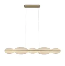 ჭაღი Viokef EVANA 65ვატი Clear Brushed Silver 120*120 cm 4340300